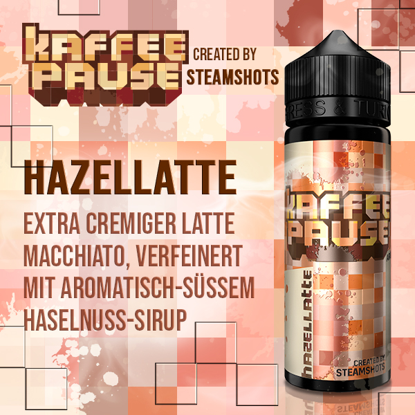 KAFFEEPAUSE by Steamshots Hazellatte Aroma 20ml