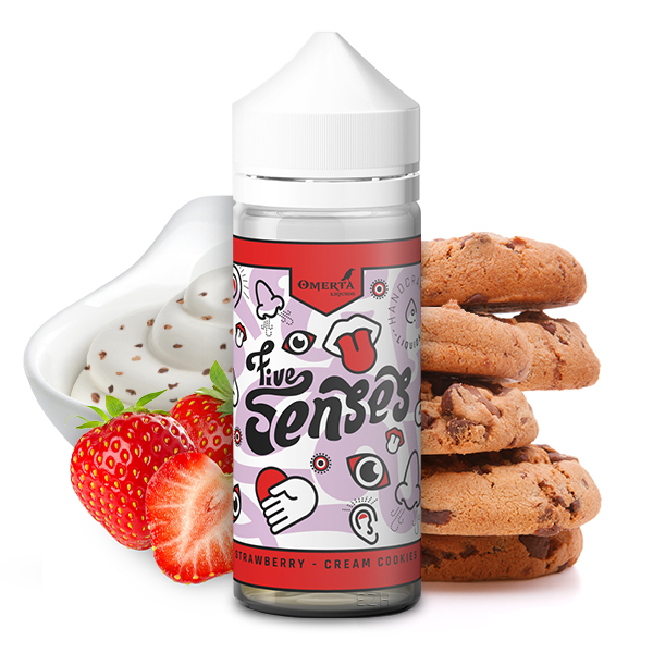 5-SENSES by Omerta Liquids Strawberry Cream Cookies Aroma 30ml