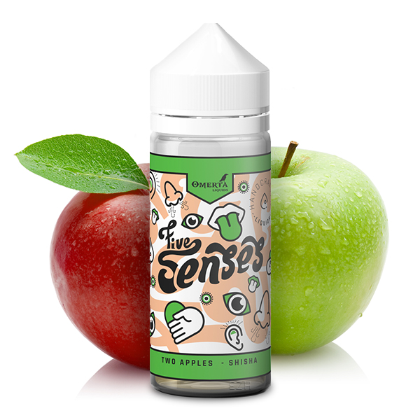 5-SENSES by Omerta Liquids Two Apples - Shisha Aroma 30ml