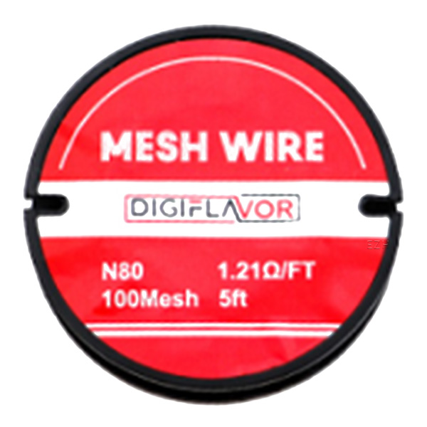 Digiflavor 1.5 Meter N80 Mesh Wire 100 Wickeldraht