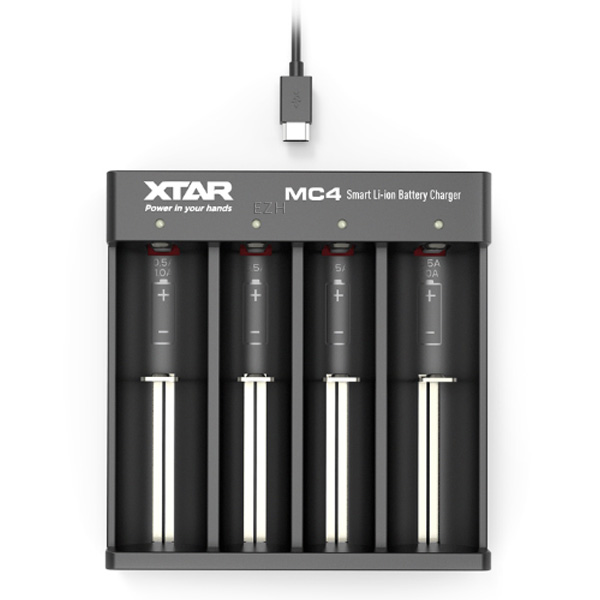 XTAR MC4 Li-ion Ladegerät