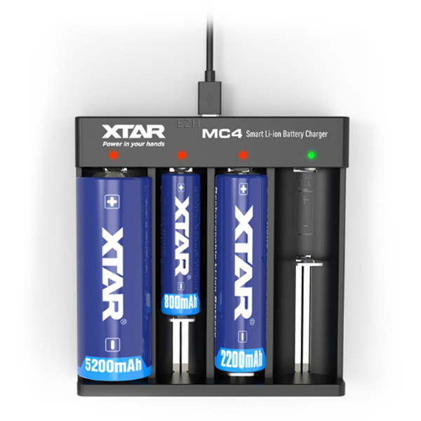 XTAR MC4 Li-ion Ladegerät