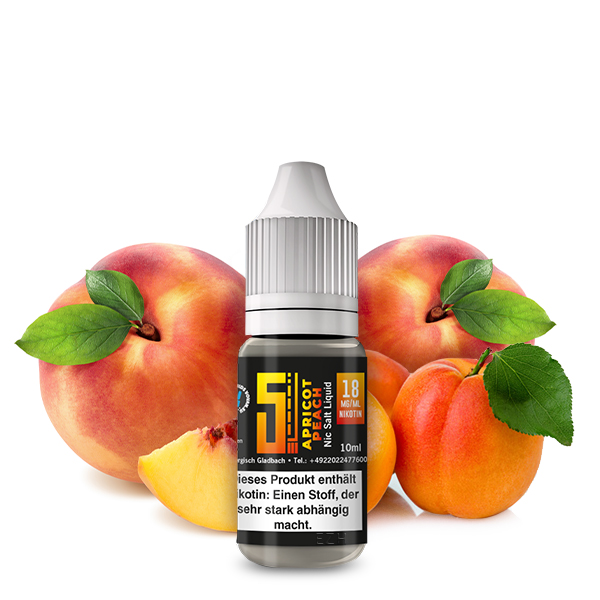 5 EL Apricot Peach Nikotinsalz Liquid 10 ml