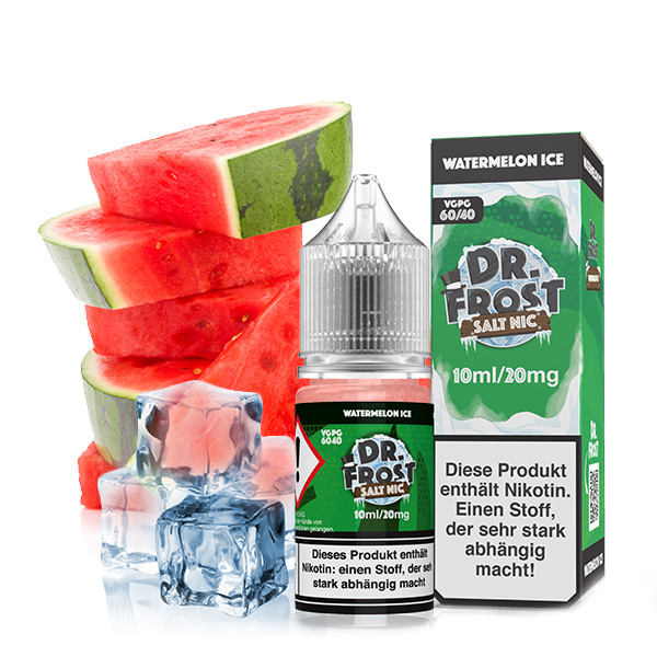 DR. FROST Watermelon Ice Nikotinsalz Liquid 10 ml
