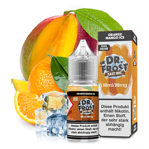 DR. FROST Orange Mango Ice Nikotinsalz Liquid 10 ml