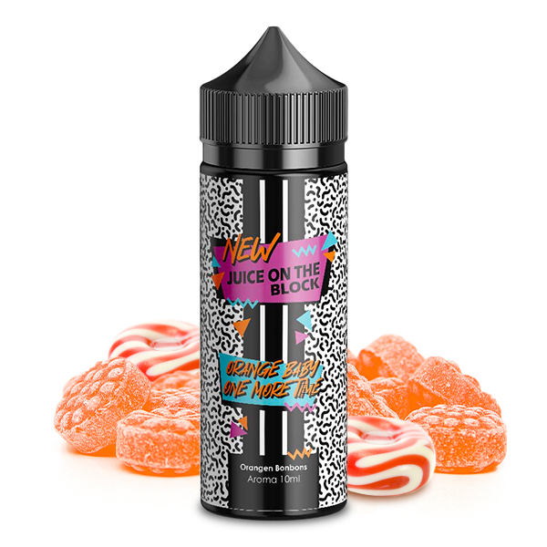 NEW JUICE ON THE BLOCK Orange Baby One More Time Aroma 10ml
