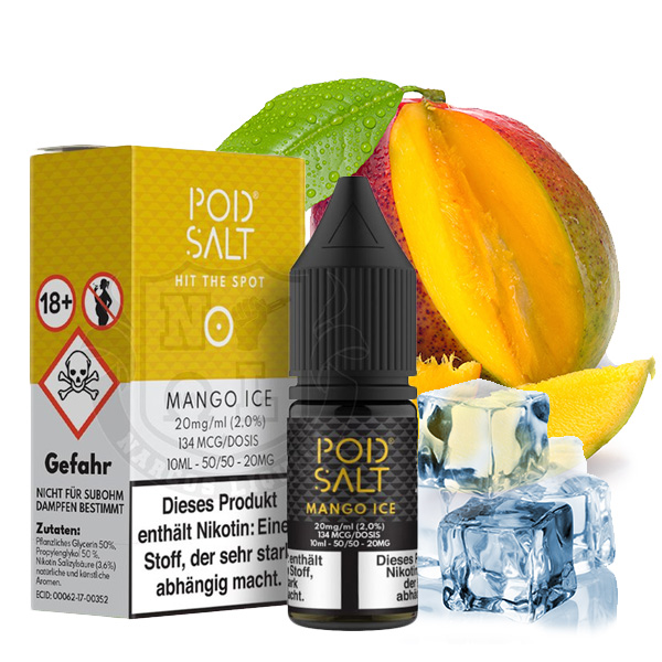 POD SALT Mango Ice Nikotinsalz Liquid 10 ml