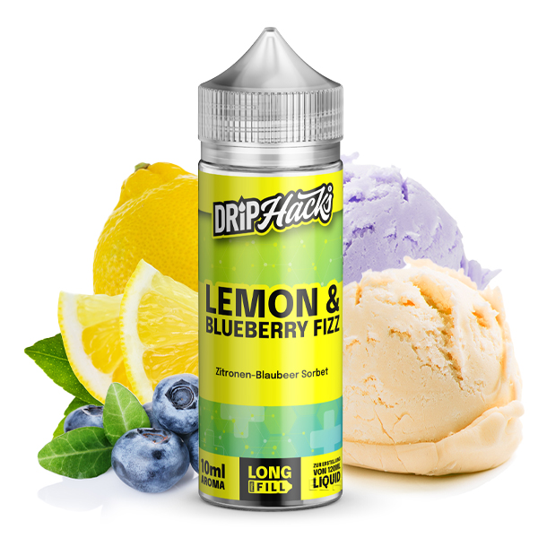 DRIP HACKS Lemon & Blueberry Fizz Aroma 10ml