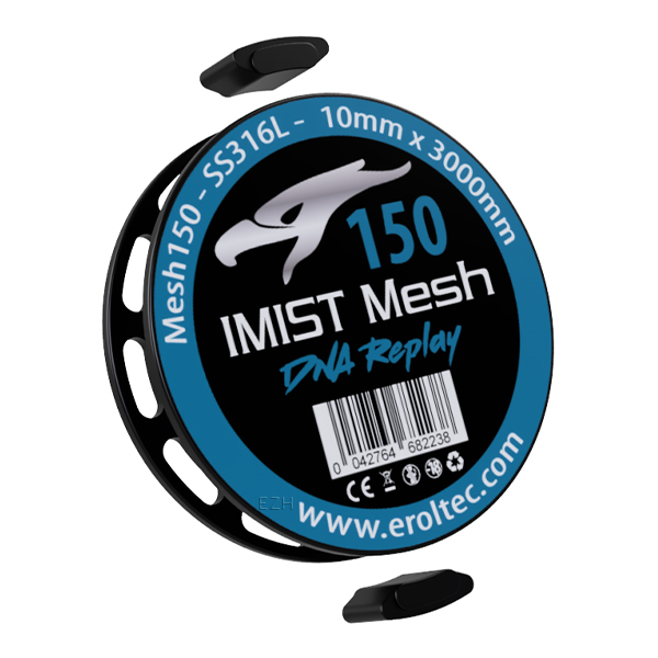 IMIST 3 Meter SS316L V4A Premium Mesh Wire 150 Wickeldraht - 10 mm