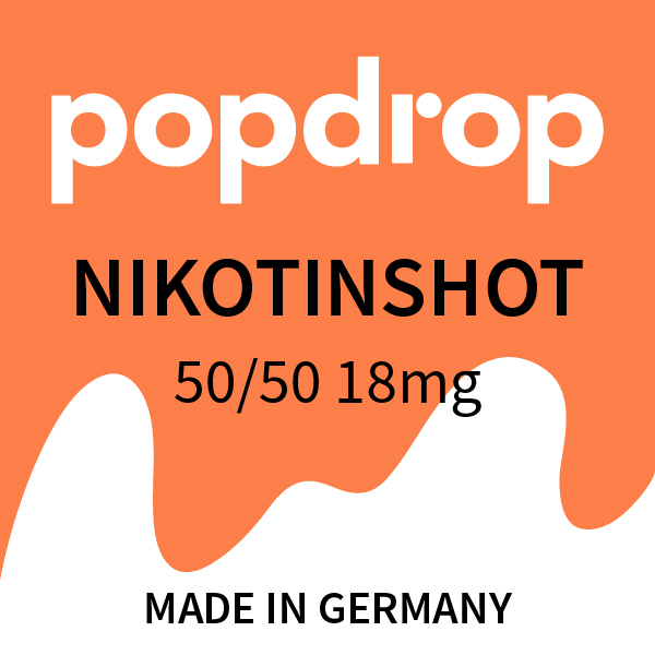POPDROP Nikotin-Shot 50/50