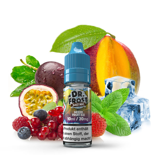 DR. FROST Mixed Fruit Ice Nikotinsalz Liquid 10 ml