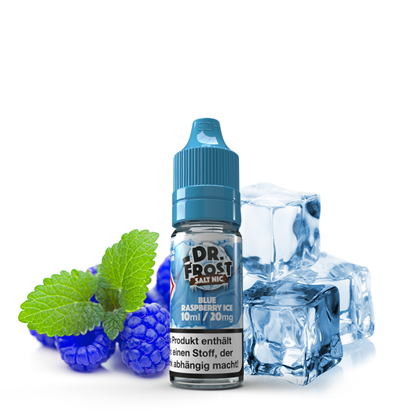 DR. FROST Blue Raspberry Ice Nikotinsalz Liquid 10 ml