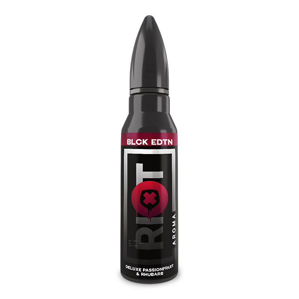 RIOT SQUAD Black Edition Deluxe Passionfruit & Rhubarb Aroma 15ml