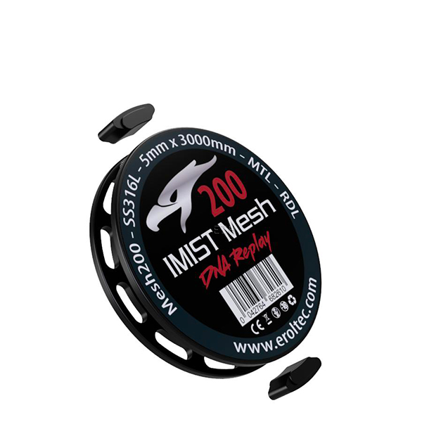 IMIST 3 Meter SS316L V4A Premium Mesh Wire 200 Wickeldraht - 5 mm